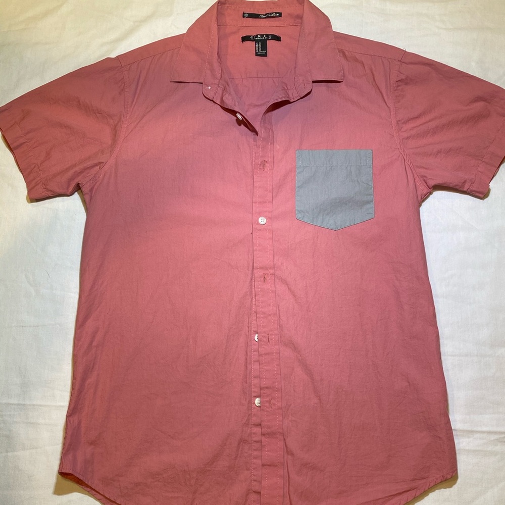 Forever 21 Men’s Short Sleeve Dress Shirt